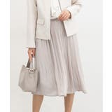 グレージュ | ボトムス スカート ひざ丈 | Honeys