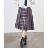 コンチェック | ボトムス スカート プリーツスカート | Honeys