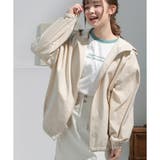 ベージュ | 【ハニーズ】アウター ブルゾン フード | Honeys