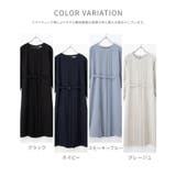 ワンピース 長袖 ロング丈 | Honeys | 詳細画像15 