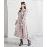 ワンピース フリルワンピース 長袖 | Honeys | 詳細画像7 