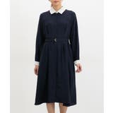 ワンピース 長袖 ロング丈 | Honeys | 詳細画像4 