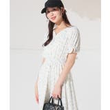 ワンピース 半袖 ロング丈 | Honeys | 詳細画像3 