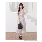 ワンピース 半袖 ロング丈 | Honeys | 詳細画像3
