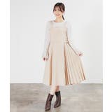 ワンピース ノースリーブ ロング丈 | Honeys | 詳細画像10 