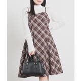 チャチェック | ワンピース キャミワンピース ノースリーブ | Honeys