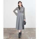 ワンピース ジャンスカ ノースリーブ | Honeys | 詳細画像2