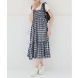 コンチェック | ワンピース ノースリーブ ロング丈 | Honeys