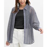 ダークブルー | トップス シャツ ブラウス | Honeys