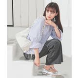 トップス ブラウス シャーリングブラウス | Honeys | 詳細画像2 