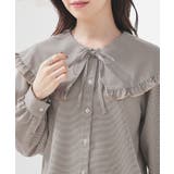 トップス ブラウス 長袖 | Honeys | 詳細画像12 