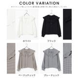 トップス ブラウス 長袖 | Honeys | 詳細画像17 