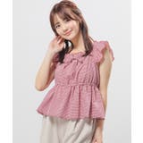 トップス ブラウス ノースリーブ | Honeys | 詳細画像5 