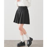 ブラック | ボトムス スカート プリーツスカート | Honeys