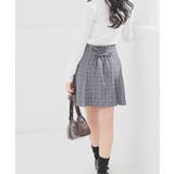 グレーチェック | ボトムス スカート ミニスカート | Honeys