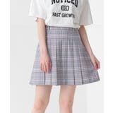 グレーチェック | ボトムス スカート ミニスカート | Honeys