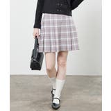 グレーチェック | ボトムス スカート ミニスカート | Honeys