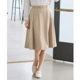 ダークベージュ | ボトムス スカート ひざ丈 | Honeys