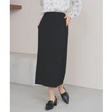 ブラック | ボトムス スカート ロングスカート | Honeys