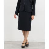 ネイビー | ボトムス スカート タイトスカート | Honeys