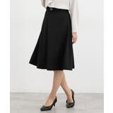 ブラック | ボトムス スカート フレアスカート | Honeys