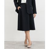 ネイビー | ボトムス スカート フレアスカート | Honeys