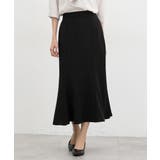 ブラック | ボトムス スカート ロングスカート | Honeys