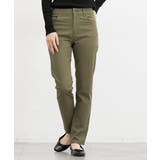 カーキ | ボトムス パンツ カラースキニーパンツ | Honeys