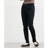 ネイビー | ボトムス パンツ スリムカラースキニーパンツ | Honeys