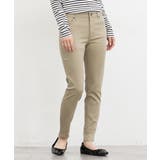 ライトベージュ | ボトムス パンツ スリムカラースキニーパンツ | Honeys