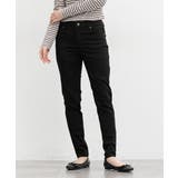 ブラック | ボトムス パンツ スリムカラースキニーパンツ | Honeys