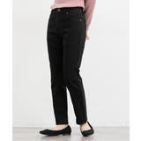 ブラック | ボトムス パンツ デニムスキニーパンツ | Honeys