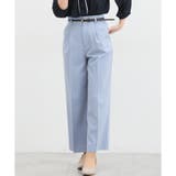 サックス | ボトムス パンツ ストレートパンツ | Honeys