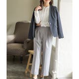 ボトムス ストレートパンツ 通勤 | Honeys | 詳細画像30
