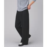 ブラック | ボトムス パンツ ワイドパンツ | Honeys