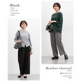 ボトムス パンツ 美ージーストレートパンツ | Honeys | 詳細画像12