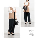 ボトムス パンツ 美ージーストレートパンツ | Honeys | 詳細画像13
