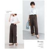 ボトムス パンツ 美ージーストレートパンツ | Honeys | 詳細画像14