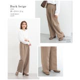 ボトムス パンツ 美ージーストレートパンツ | Honeys | 詳細画像15
