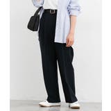 ネイビー | ボトムス パンツ 美ージーストレートパンツ | Honeys