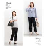 ボトムス パンツ 美ージーテーパードパンツ | Honeys | 詳細画像11 