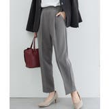 杢チャコール | ボトムス パンツ 美ージーテーパードパンツ | Honeys