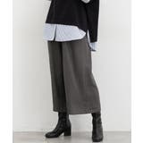 杢チャコール | ボトムス パンツ ガウチョ | Honeys