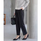 ブラック | ボトムス パンツ テーパードパンツ | Honeys