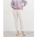アイボリー | ボトムス パンツ テーパードパンツ | Honeys
