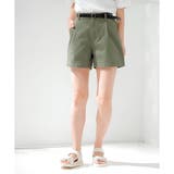 カーキ | パンツ ショートパンツ 無地 | Honeys