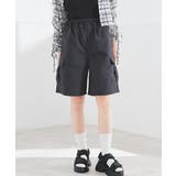 ブラック | ボトムス パンツ カーゴパンツ | Honeys