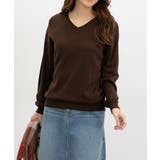 ブラウン | トップス ニット セーター | Honeys