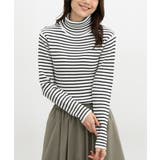 アイボリー×クロ | トップス ニット セーター | Honeys