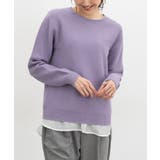 パープル | トップス ニット セーター | Honeys